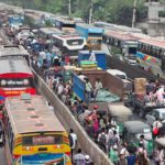 ঈদযাত্রায় ভোগান্তি, গাজীপুরে ২১ কিলোমিটার যানজট